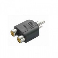 Adaptador Plug Rca X 2 Jacks Rca