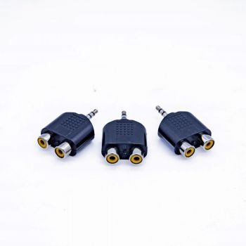 Adaptador P2 Streo para 2 X Rca Jack