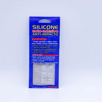 Batente de Silicone Auto-adesivo Quadrado