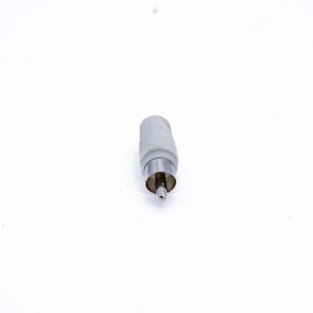 Plug Rca Plstico Branco