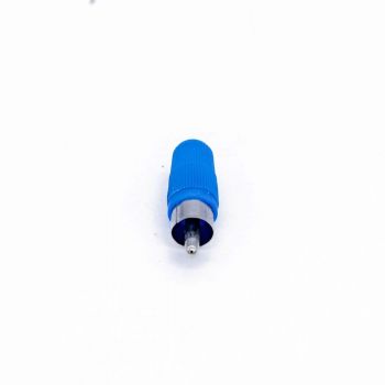 Plug Rca Plstico Azul