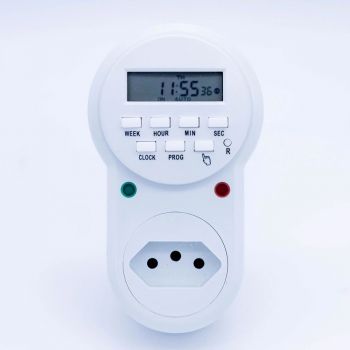 Timer Digital 100-240v Branco
