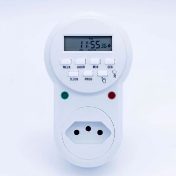 Timer Digital 100-240v Branco