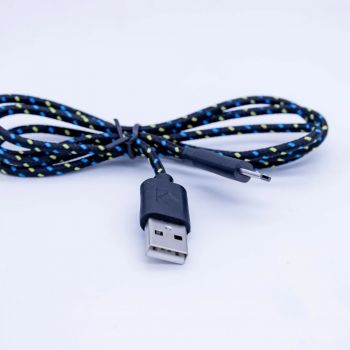 Cabo Usb Amxmicro Usb V8 Nylon 1m