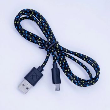 Cabo Usb Amxmicro Usb V8 Nylon 1m