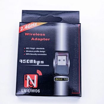 Adaptador Usb Sem Fio Wi-fi 2.4 Ghz Lv - Uw06