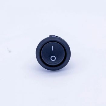 Chave Redonda 2 Polos Preta 20mm