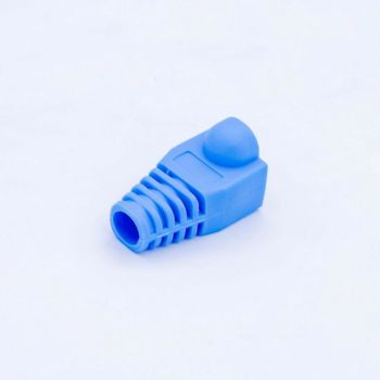 Capa Azul para Plug Rj-45 Pacote com 10 Peas