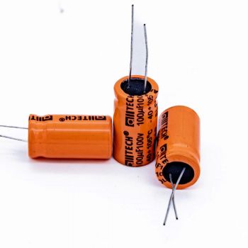 Capacitor para Som 100uf X 100v