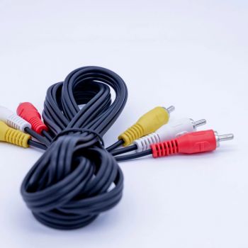 Cabo de Adio / Video 3x3 Plug Rca - Embalado